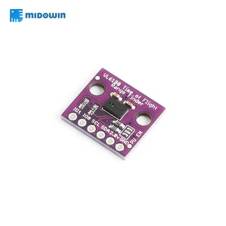 
New & Original Time of Flight Range Finder Optical Ranging Light Sensor Module MCU-6180 VL6180 