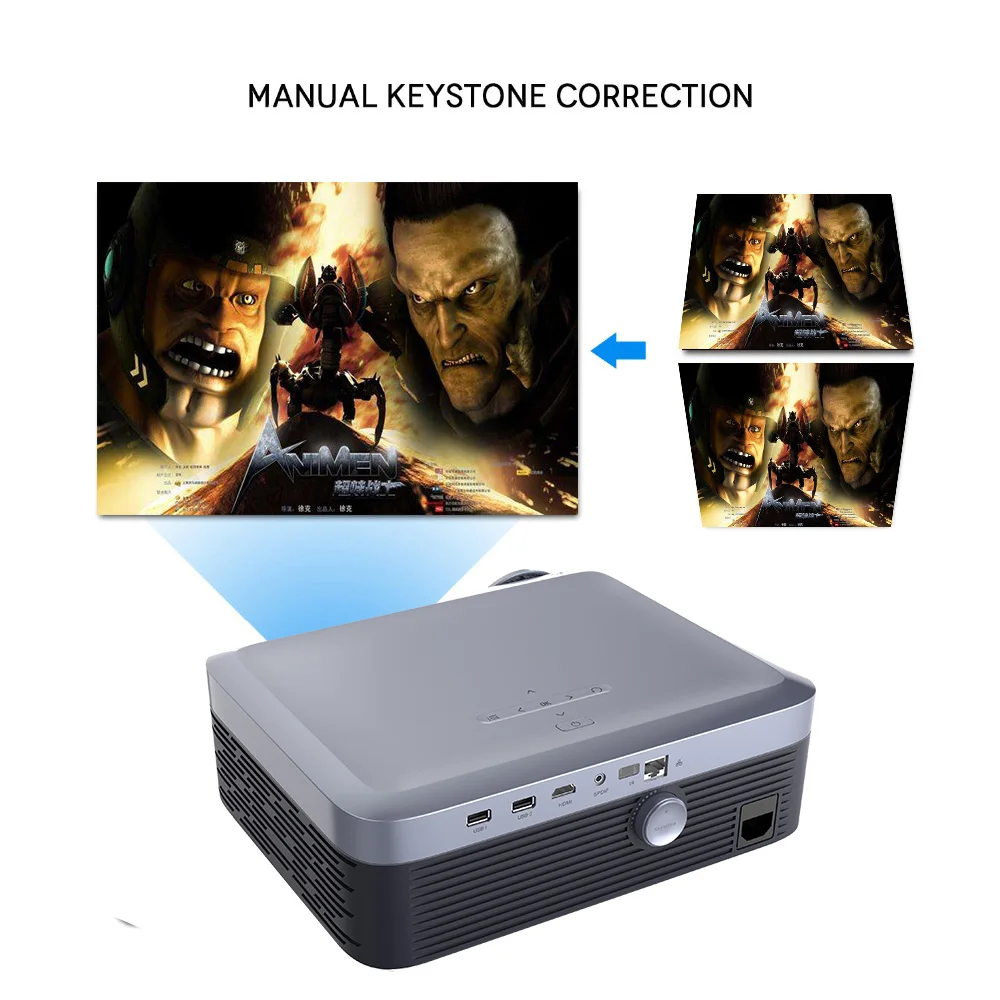 full hd 1080plcd data show led wifi projector 3800 lumens