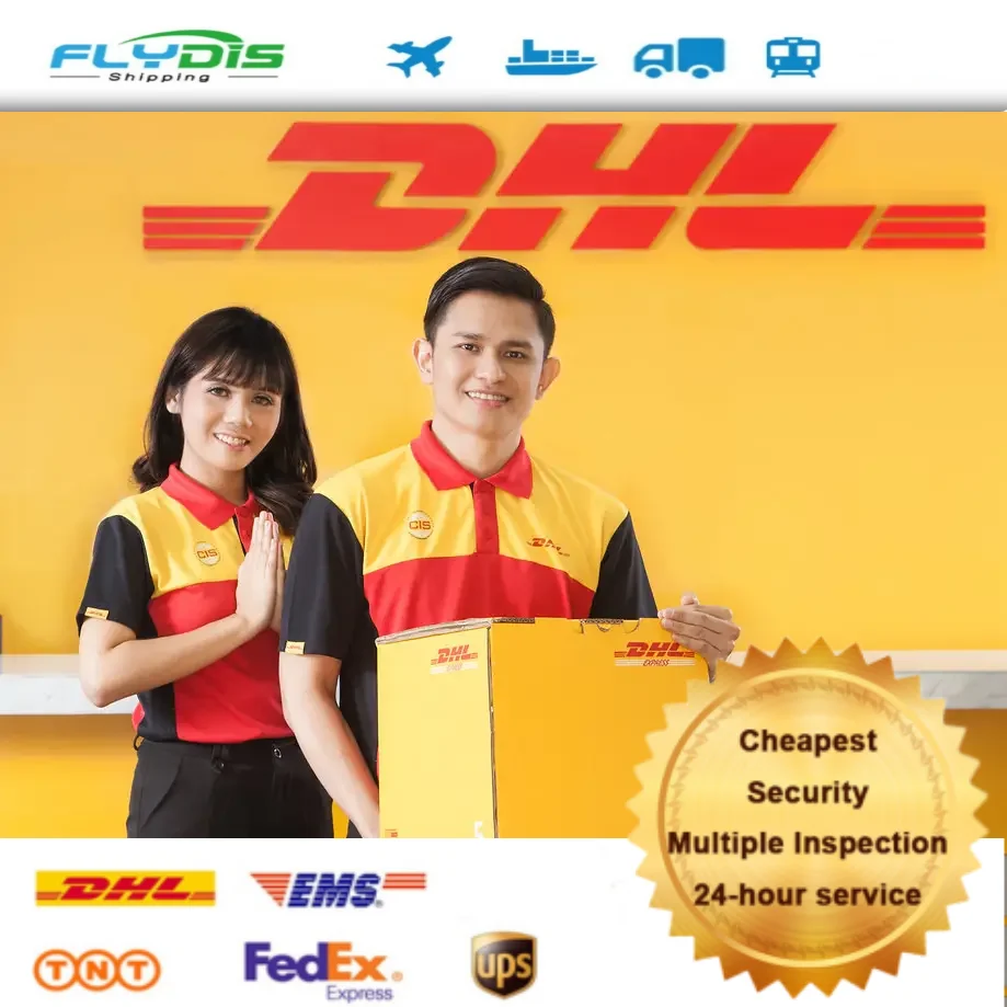 Отправить глобальную DHL из Китая, чтобы предоставить услуги доставки от двери до двери, глобальную быструю перевозку грузов.