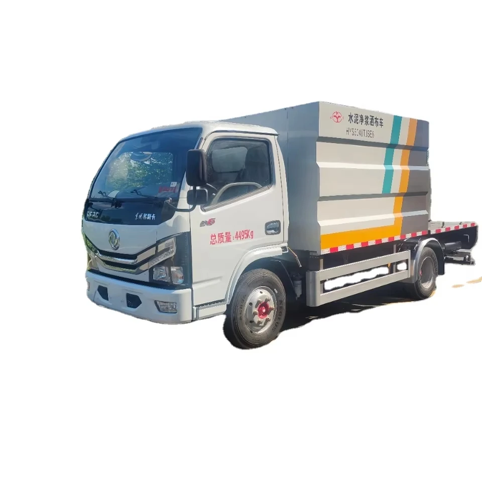 Dongfeng D6 Blue Brand Cement Slurry Spreader Truck