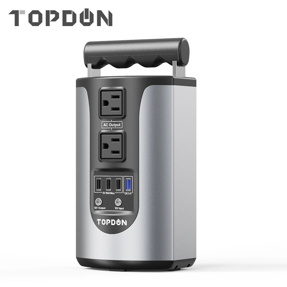  TOPDON Hurricane ano200 110 В/200 Вт Чистый Sinewave AC розетки UPS аккумулятор резервный литиевый источник питания зарядное устройство для кемпинга