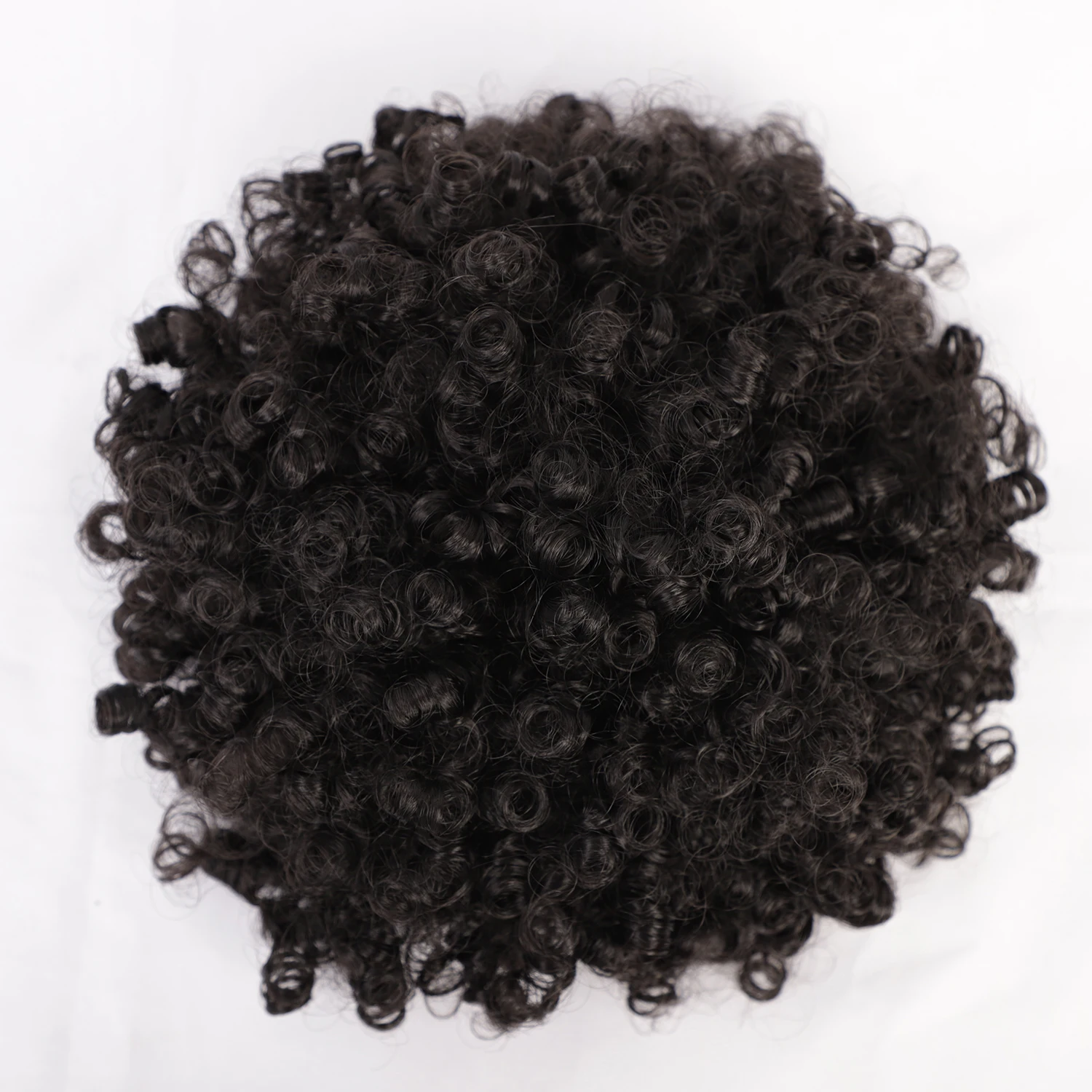  Горячая Распродажа короткий пучок из синтетических волос Aisi Hair для женщин с кулиской короткие кудрявые накладные волосы зажимом конского