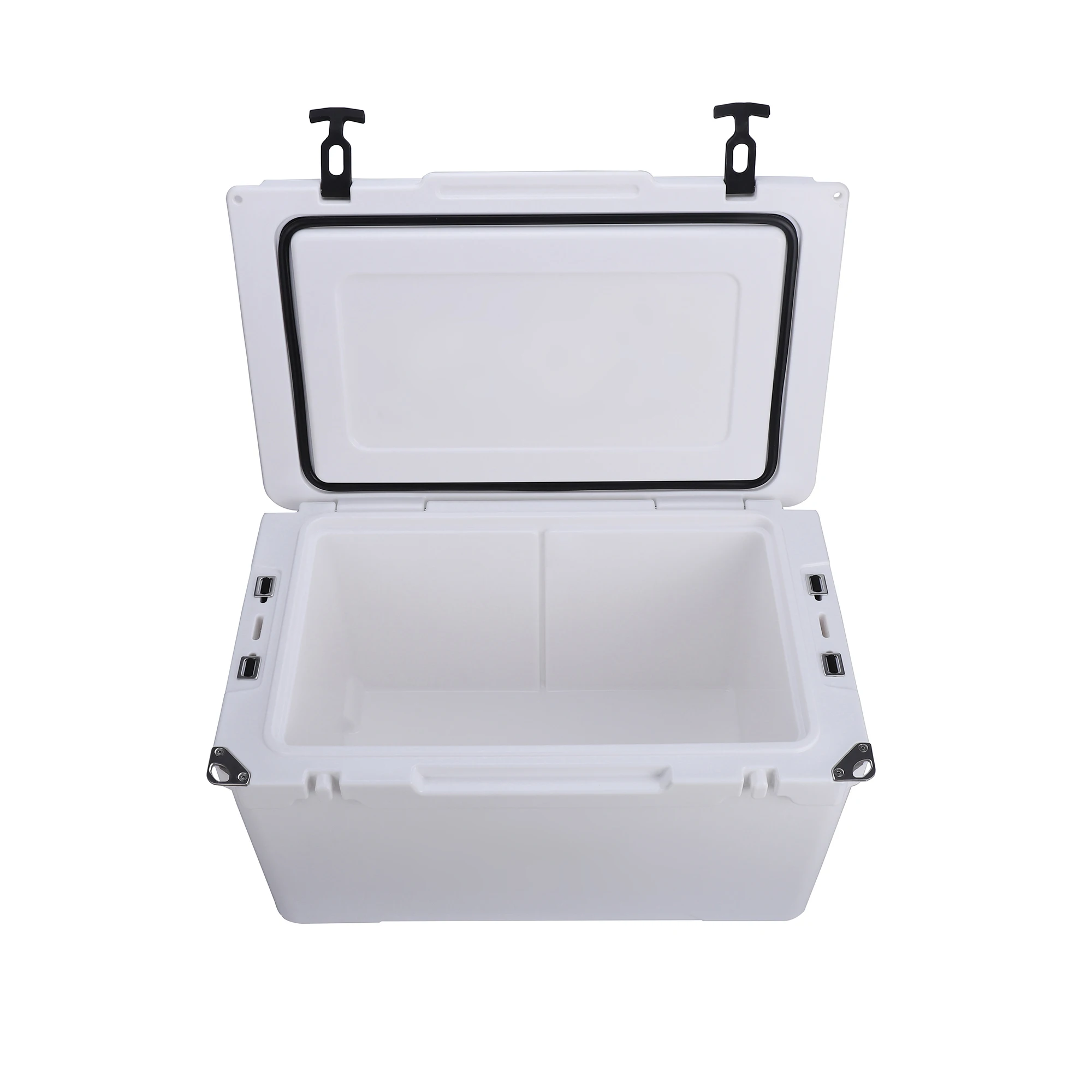 75L High quality cheap price wheeled hard coolers plastic rotomolded outdoor ice chest cooler box
