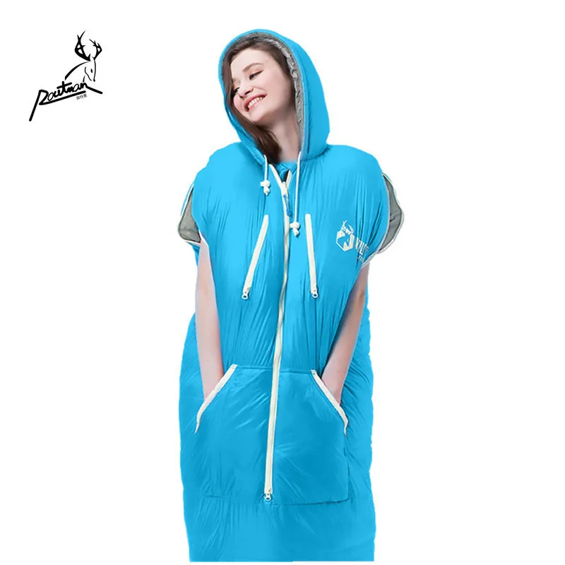 
RS-403 ROUTMAN Hot Selling Wearable Human Shaped Sleeping Bag for Outdoor Camping 