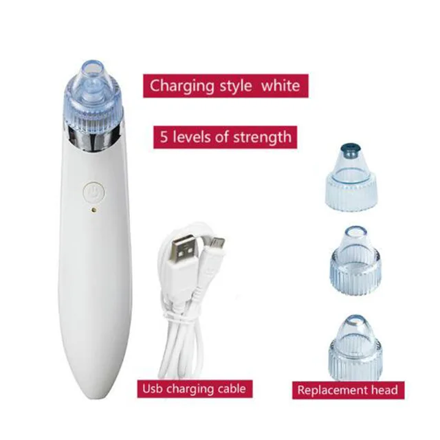 
Blackhead Remover Vacuum Pore Cleaner Face Deep Nose Cleaner T Zone Pore Acne Pimple Removal Vacuum Suction Facial Beauty Clean 