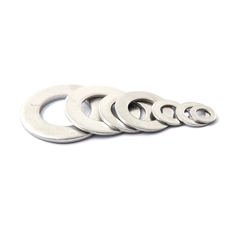 High quality and low price 304 stainless steel flat Washer