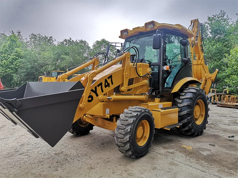 SYNBON  golden supplier mini backhoe loader for sale 7000 lbs 3 ton small backhoe loader for sale