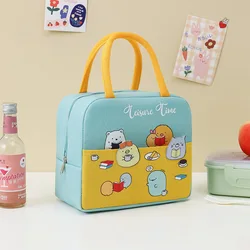 Wholesale Small Multi-Function insulated Thermal Tote Bag To Keep Food Cold Children Kids Lunch Cooler Box Bag For Office School