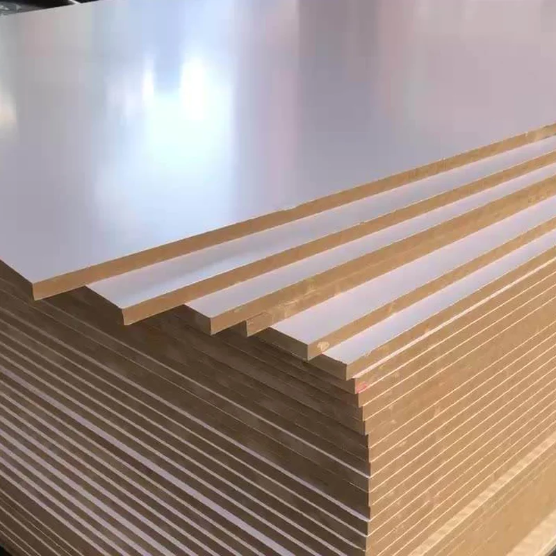 Melamine MDF Chinese Suppliers Specialized Walnut Oak Beech Rubber Wood Melamine MDF For Furniture