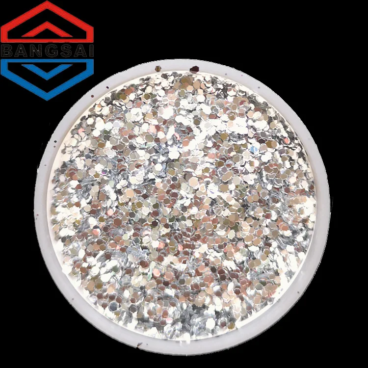 Hot selling Diamond glitter High flash silver glitter powder for crafts and arts Christmas decoration