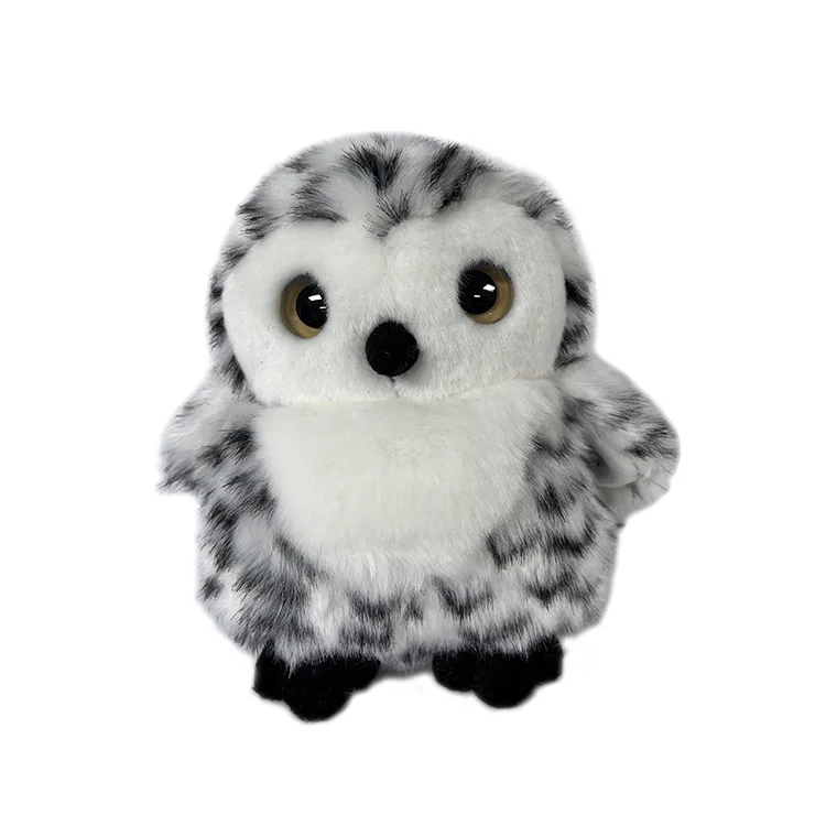 Custom logo Kawaii Lovely Soft Plush wild zoo  owl stuffed animal wholesale owl toy plush owl