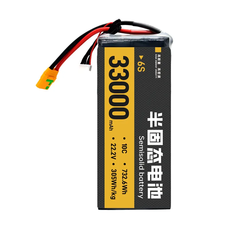 24000mAh High Performance Uav Solid State Battery Cargo Drone/ VTOL/Heavy Lifting Drone Customizable