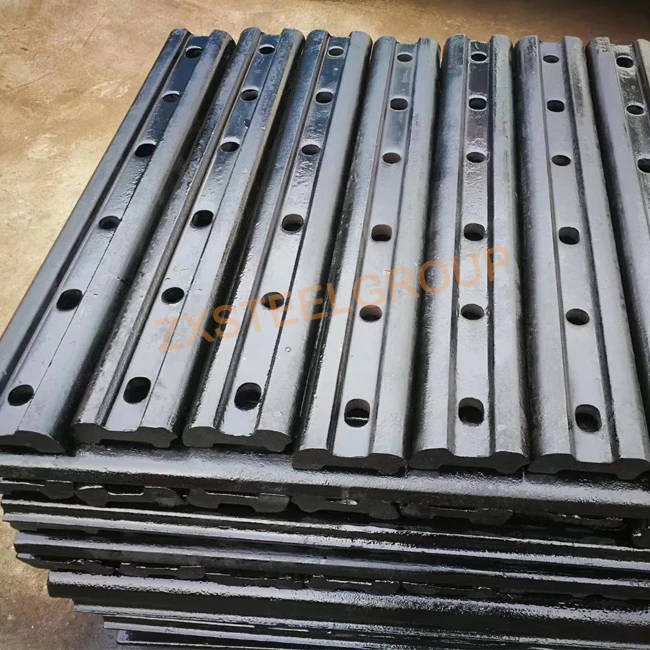 High quality rail fish plate for fastening railroad four/six hole rail joint