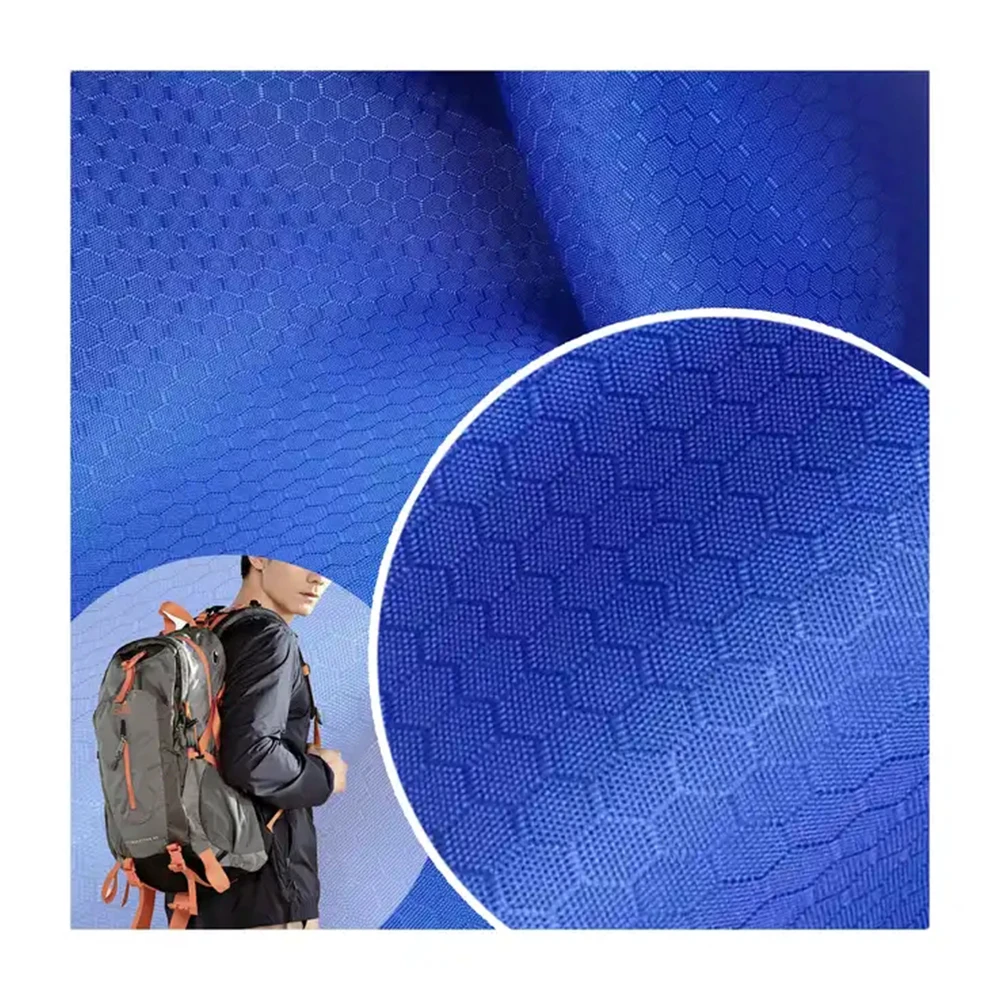 wholesale 100% nylon waterproof oxford fabric 420D football ripstop dobby Jacquard fabric