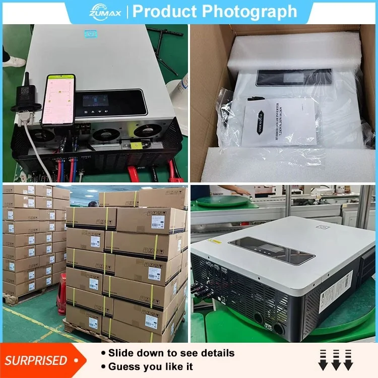 Zumax солнечный инвертор цена гибридный 7 кВт 8 10 15 аккумулирование энергии 240 В с разделенной фазой переменного тока инверторы солнечной