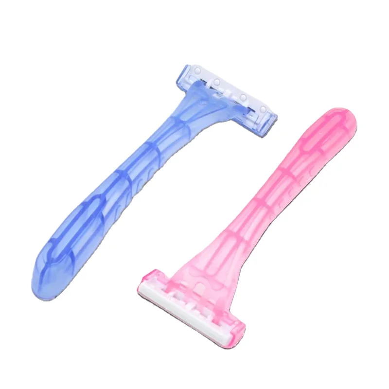 Factory 3 Blades Razor Wholesale safety cover Hotel Disposable Razor Shaving Razor 1 Pieces
