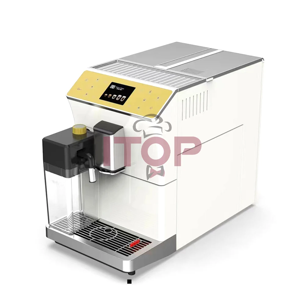 Automatic Grind Drip Coffee Maker Touch Screen Coffee Machine Cappuccino latte Americano Espresso from Bean to Coffee Maker