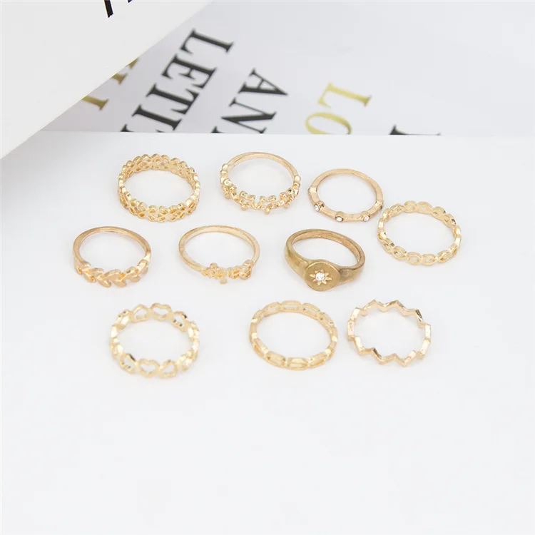 Новые аксессуары AliExpress креативный набор колец женское модное соединительное кольцо хвостовое