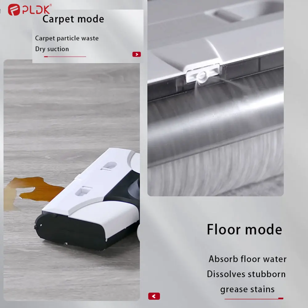 Hot selling wet/dry wet vacuum cleaner battery operated floor washer all in one