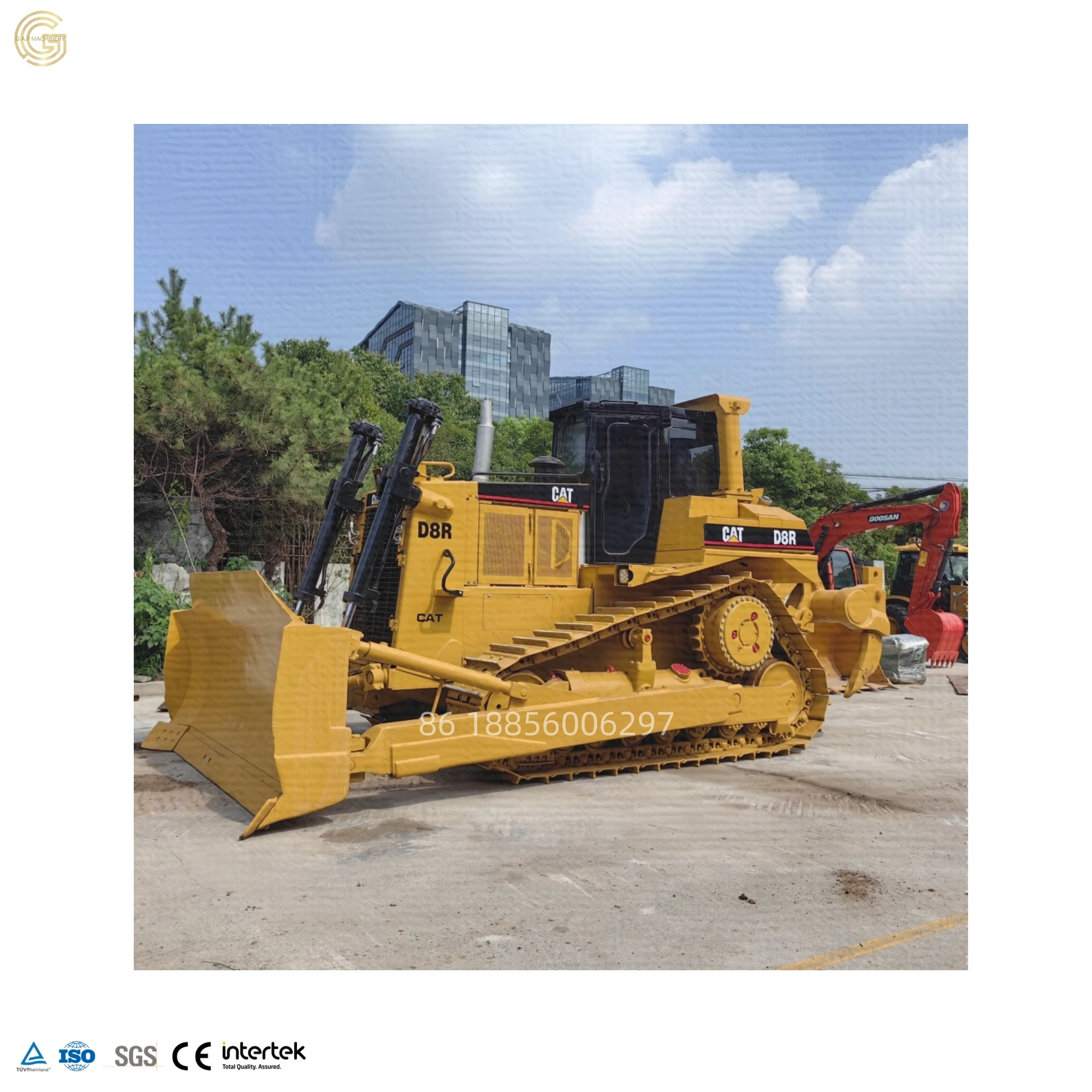 Good mobility wheel loader CAT D8R in light weight with flexible operation high efficiency CAT D8R CAT D8R