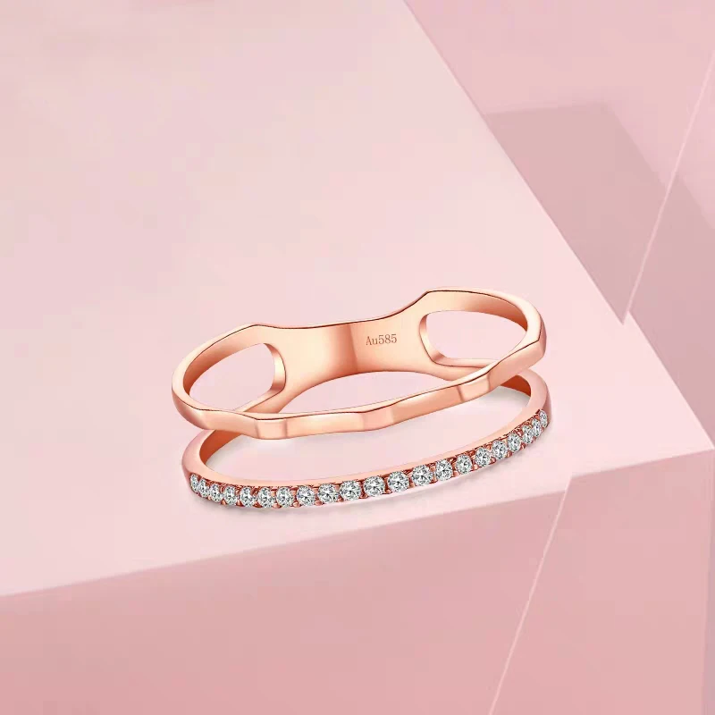 Женская мода 14K индивидуальный продвинутый крутой
