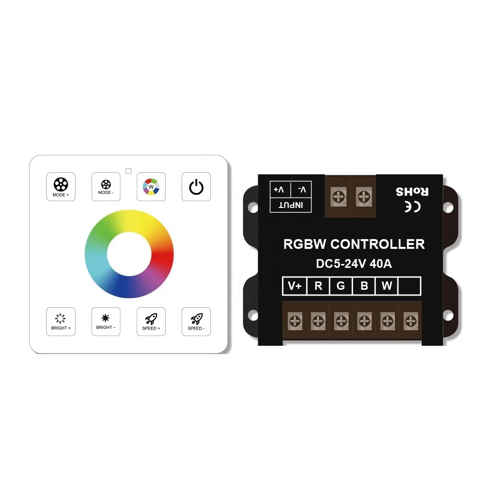 Новый 5 В 250 Вт 12 600 24 1200 один цвет 30A RGB CCT 20A RGBWC 50A RF панель Пульт дистанционного управления для светодиодной ленты