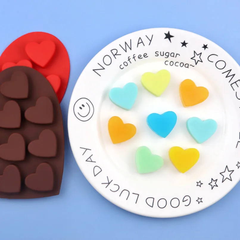 Heart Shape Baking Mat Silicone Cake Bread Pastry Form