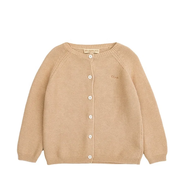 Свитер для маленьких девочек, новинка от канадского бренда, осенний вязаный детский свитер с толстыми рукавами, пальто, модный Детский кардиган на заказ