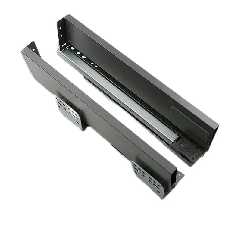 Furniture hardware cabinet soft close full extension adjustable drawer slides bottom mount soft close drawer slides