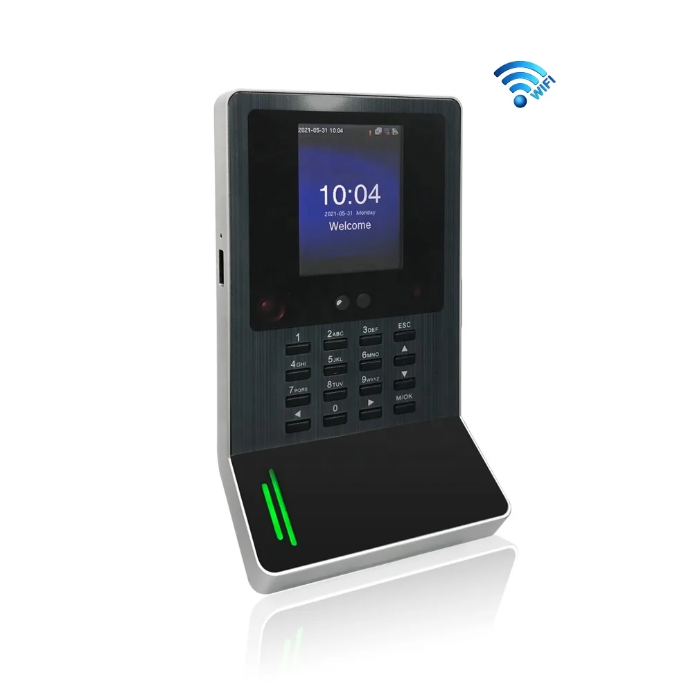 Face Biometric Time Attendance System and RFID Card Reader Access Control Terminal with WiFi Function