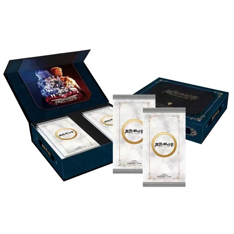 Японское Аниме Черный клевер коллекционные открытки Tcg бустер коробка Nezuko аниме настольные игры карты детские игрушки подарок на день рождения