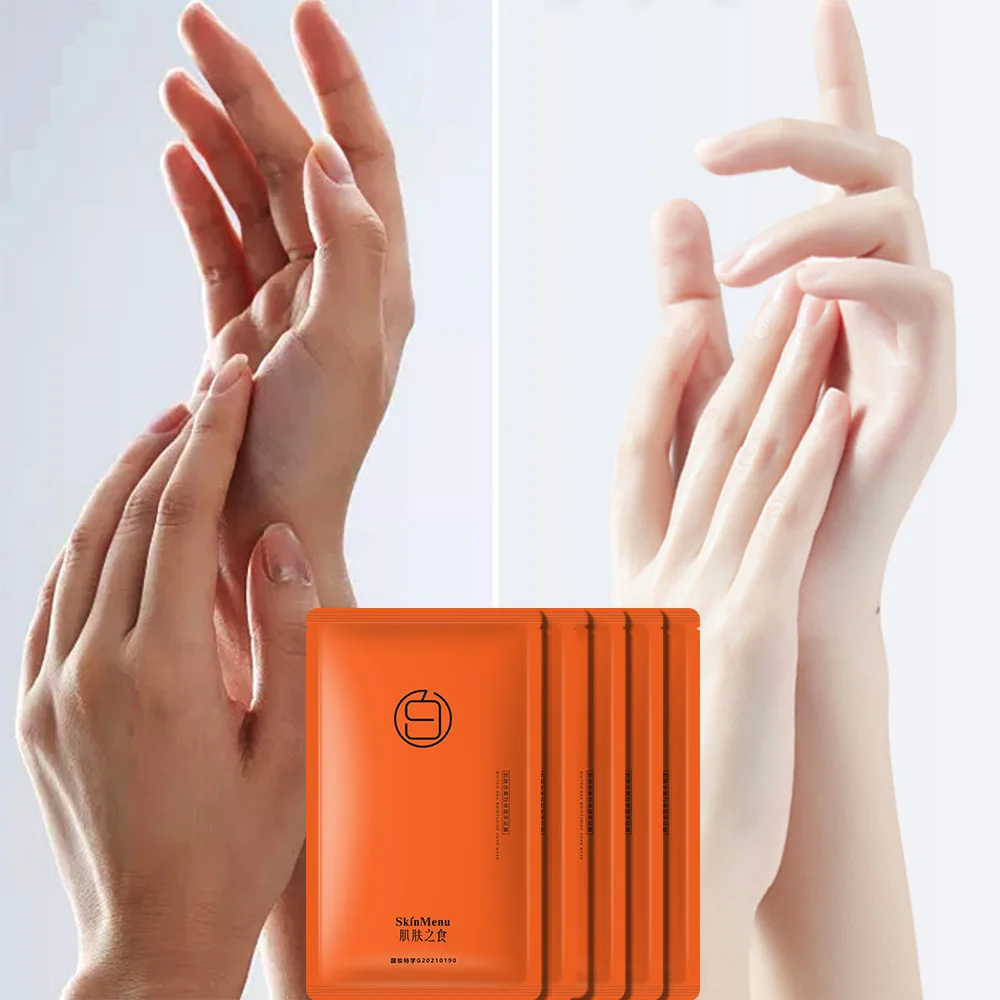 
hand mask private label Nicotinamide Whitening Hand Mask anti aging hand masks 