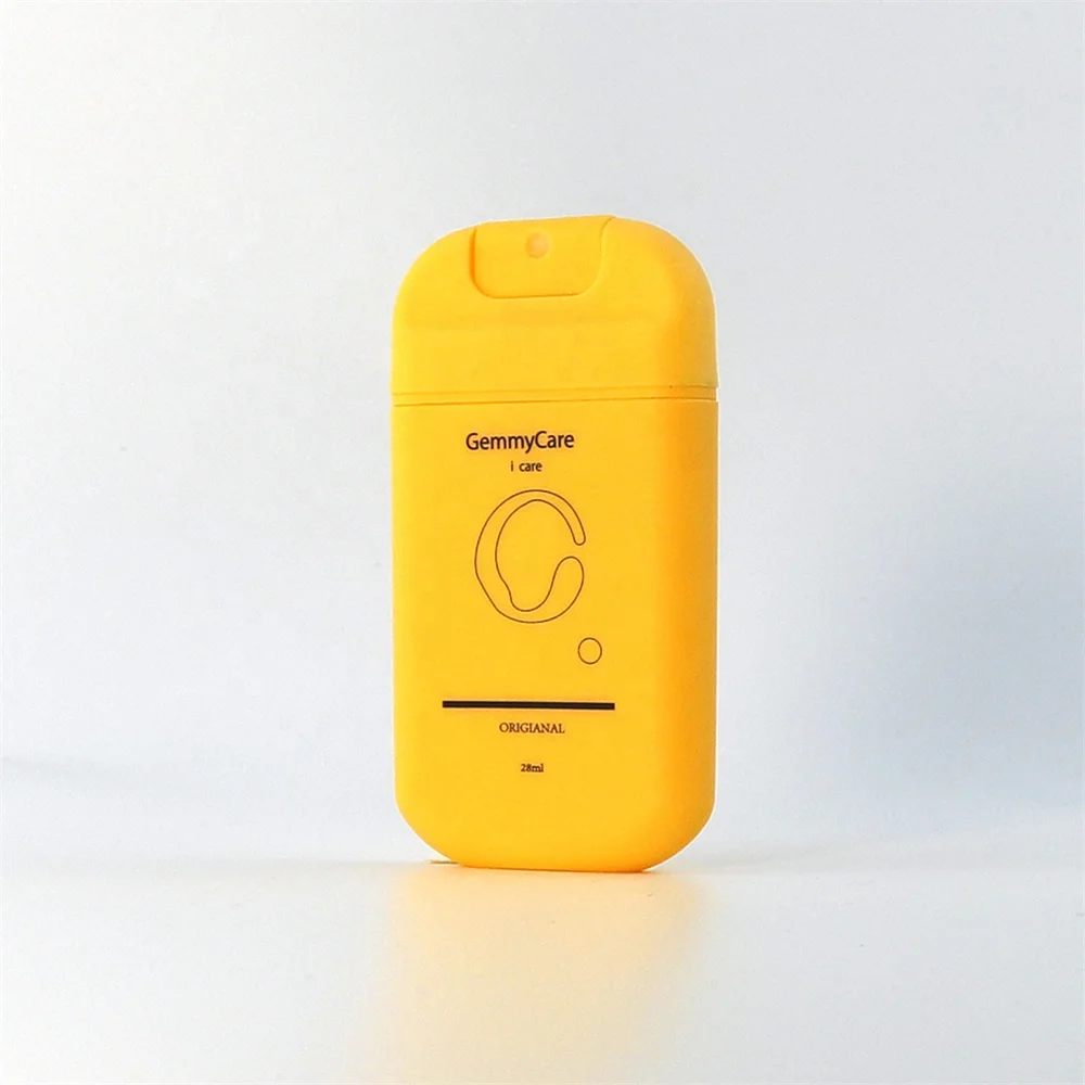 Gemmytec Best selling private label travel size liquid credit card hand washing spray bottle portable hand rub