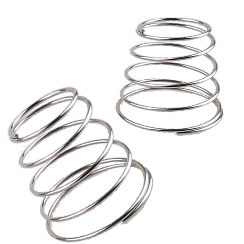 OEM Custom Shaped Rectangular Compression Coil Spring Stainless Steel Material