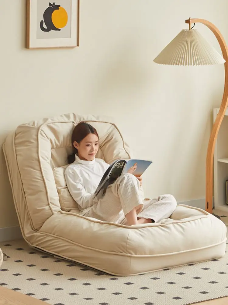 ATUNUS Nordic Soft BeanBag Bed Lazy Sofa Sleep Pet Beds Winter Warm Bean Bag Dog Single Bed for Human