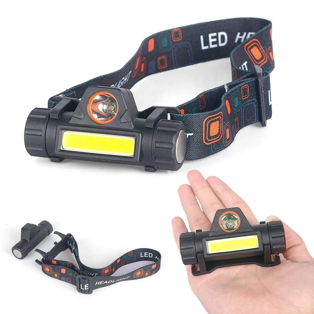 High Bright Waterproof Cheap Lampara de cabeza USB Rechargeable Led Headlamp With Magnet For Camping Fishing Hiking