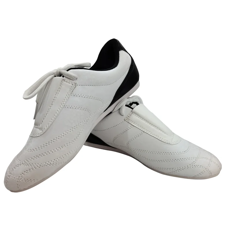 Sample free shipping Woosung Wholesale hot sale cheap leather  martial arts judo karate taekwondo shoes for men