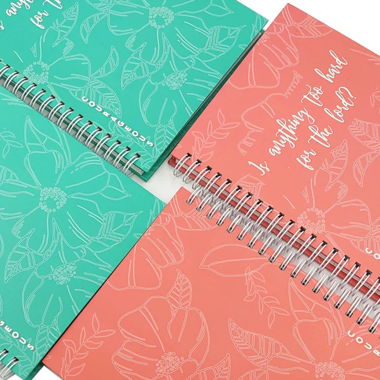 Hot Selling Printed School Spiral Binding Notebooks Custom Spiral Journal Notebook