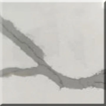 
Polished Engineered Calacatta White Quartz Stone Slab 