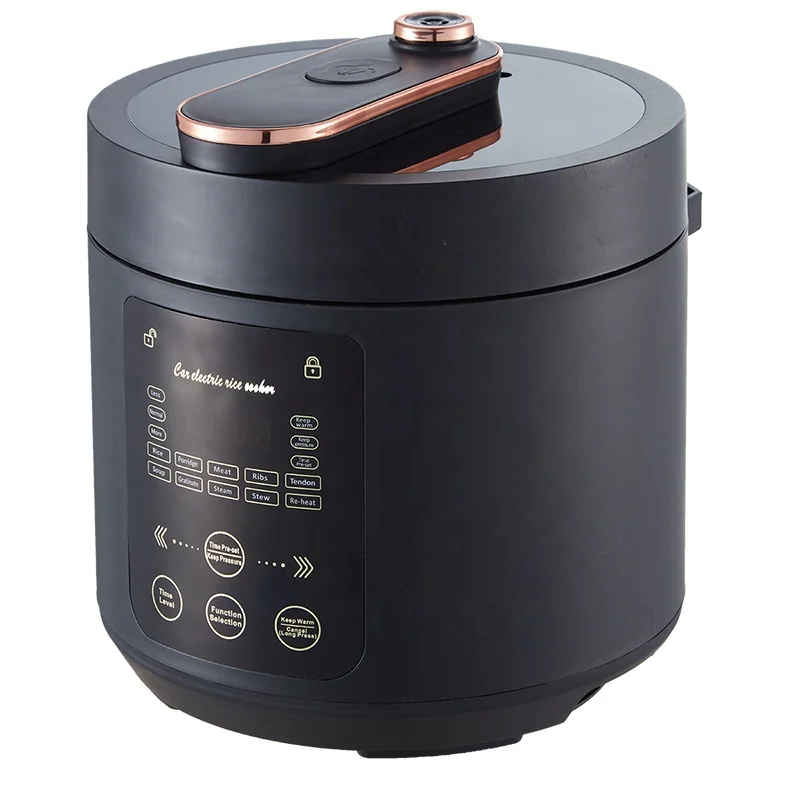 12V-24V 2L Portable Digital Multicooker Car electric cooking pot cooker for camping