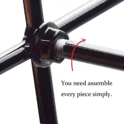 Arched Metal Wedding Portavelas Candelabra for Table Centerpieces