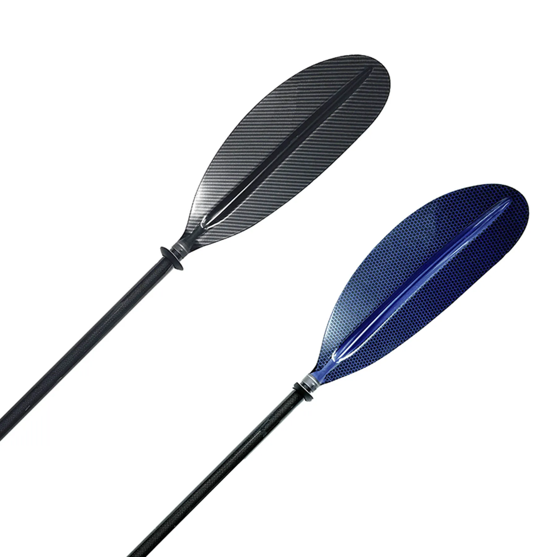 Customized Logo Lightweight Adjustable 3 Angle 2 Piece Carbon Fiber Kayak Paddle For Water Sport