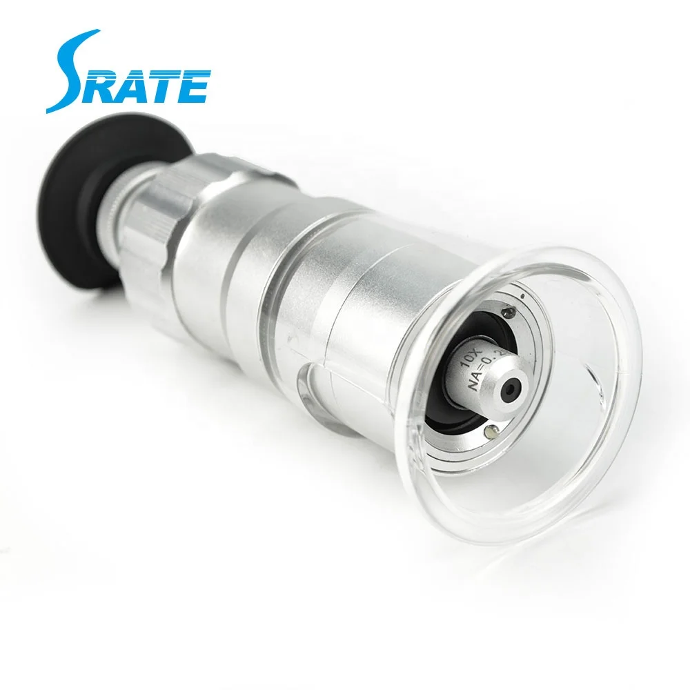 7518 100X Magnifying Glass Pocket Microscope with LED light