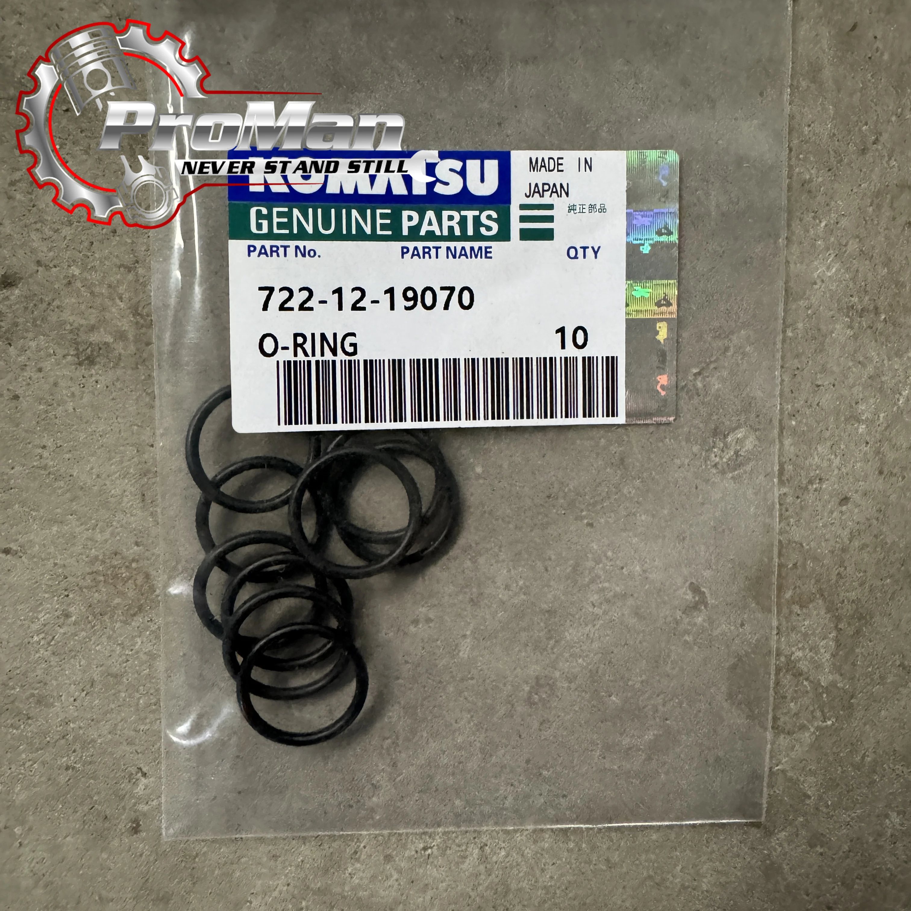 722-12-19070 7221219070 уплотнительное кольцо применимо к Komatsu механический инженерный экскаватор самосвал бульдозер погрузчик двигателя