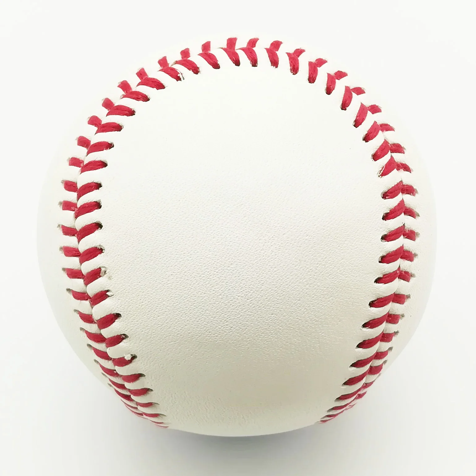 official size cowhide full grain leather baseball with 15% wool winding double cushioned cork core little league baseball  ball