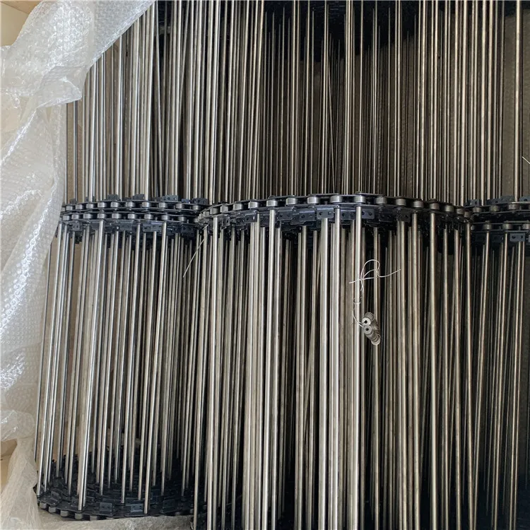 Perforated Stainless steel wire mesh chain plate conveyor belt