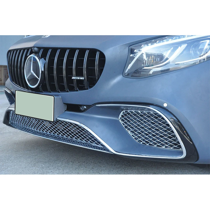 AMG S65 S63 bodykit front bumper rear diffuser with tips  for mercedes for benz S coupe 2014-2021