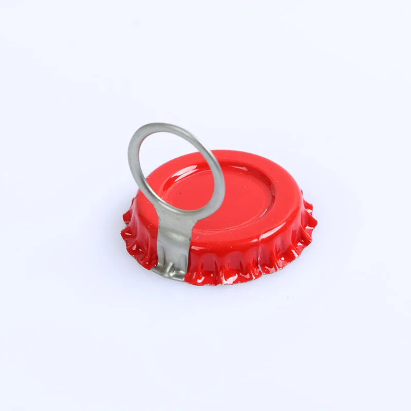 ODM OEM Service Logo Print Customized Pull Ring Metal Aluminum Beer Cap