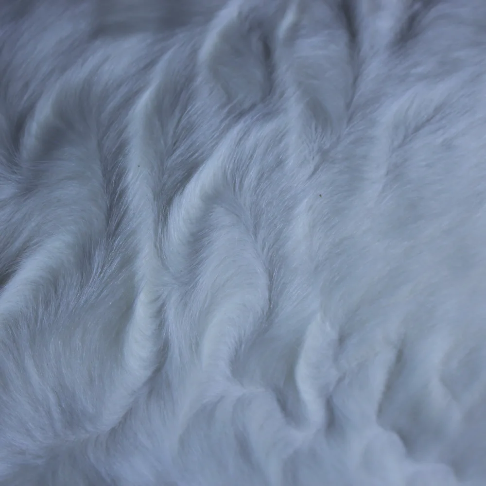 60cm x 120cm Chinese baby lamb skin pelt plate kid karakul xianggao lamb fur blanket flat curly hairs