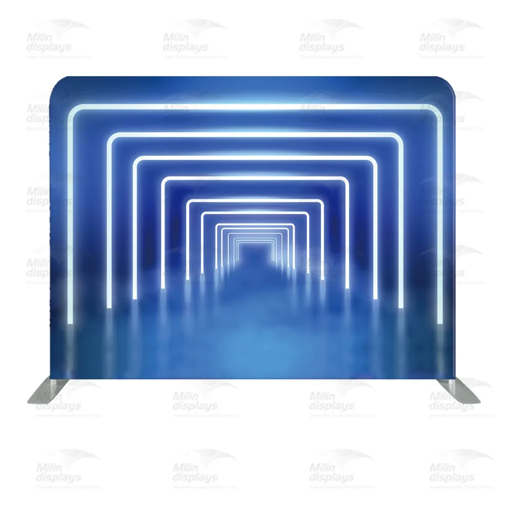 10ft LED Stage Lights Pillow Case Backdrop for Wedding Decoration